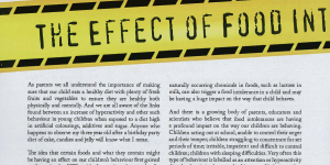 The effect of food intolerance on behaviour – an article featured in DB Living