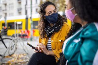 The mask you wear brings freedom